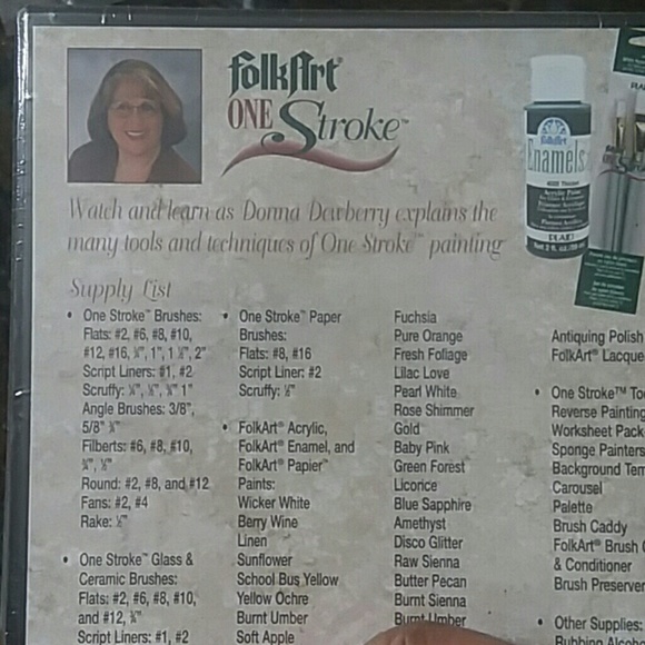 Donna Dewberry 3 DVD One Stroke Technique Library Series - Picture 4 of 6